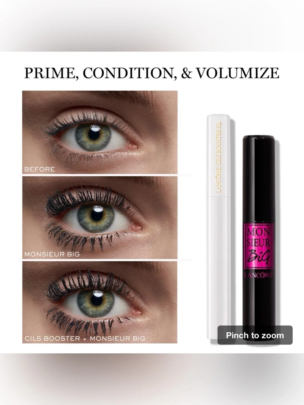 Lancôme Monsieur Big Mascara Mini NIB Volumizing 2025 Advent #14